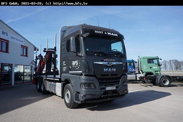 MAN TGX (TG3) 26.510 6x4 BL TG3, Plateau Aufbau - Holztransporter: das Bild 3 MAN TGX (TG3) 26.510 6x4 BL TG3, Plateau Aufbau - Holztransporter: das Bild 3