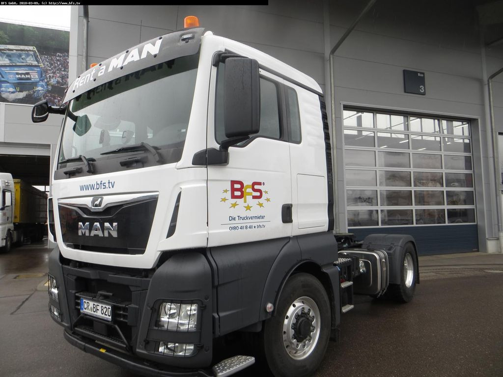 MAN TGX 18.500 4x4H BLS Kipphydraulik - Sattelzugmaschine: das Bild 1 MAN TGX 18.500 4x4H BLS Kipphydraulik - Sattelzugmaschine: das Bild 1