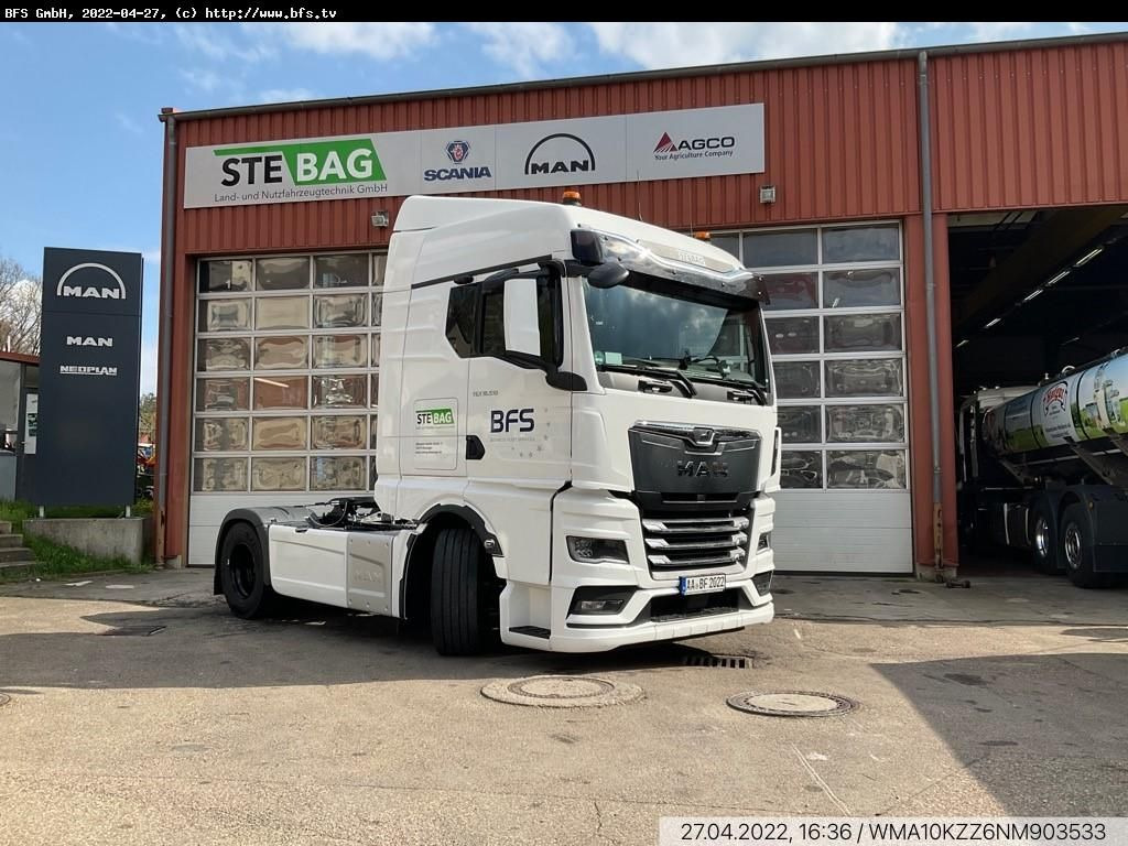 MAN TGX (TG3) 18.510 4x2 LL SA 2 Kreis Kipphydraulik - Sattelzugmaschine: das Bild 1 MAN TGX (TG3) 18.510 4x2 LL SA 2 Kreis Kipphydraulik - Sattelzugmaschine: das Bild 1