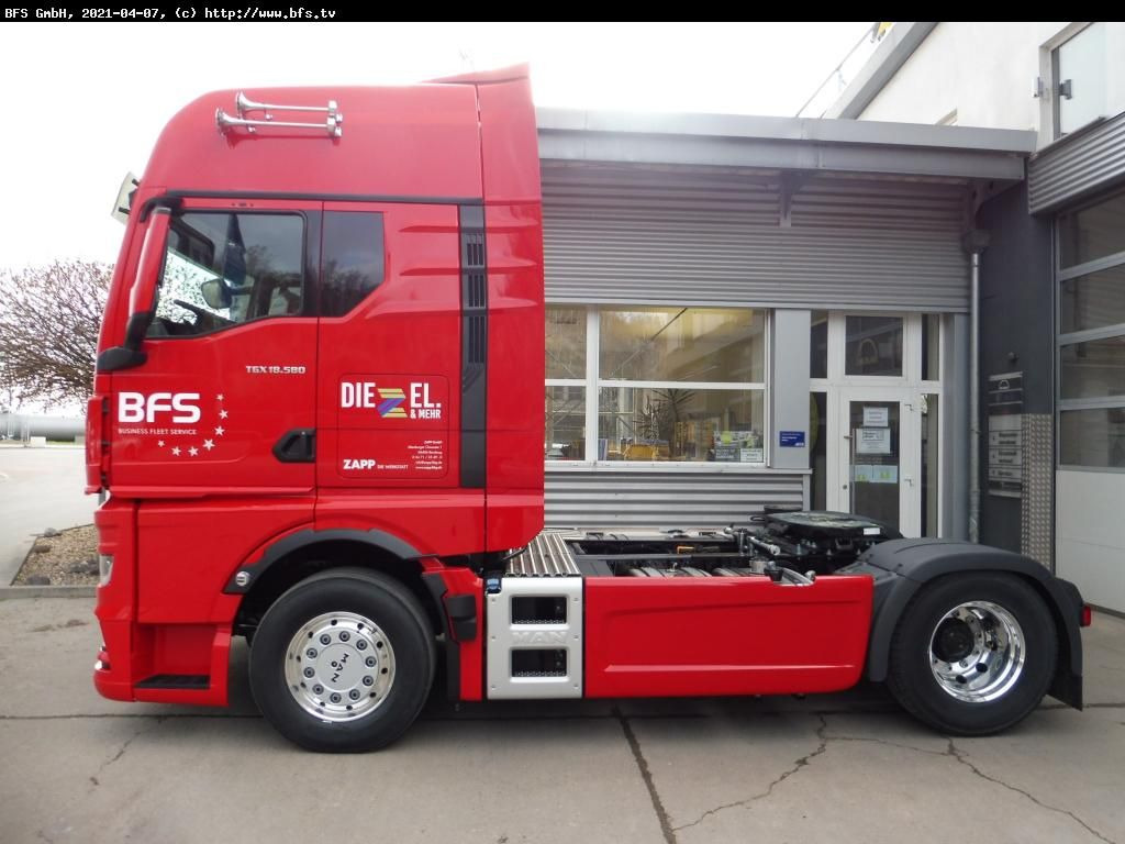 MAN TGX (TG3) 18.580 4x2 BL SA Kipphydraulik GX - Sattelzugmaschine: das Bild 4 MAN TGX (TG3) 18.580 4x2 BL SA Kipphydraulik GX - Sattelzugmaschine: das Bild 4