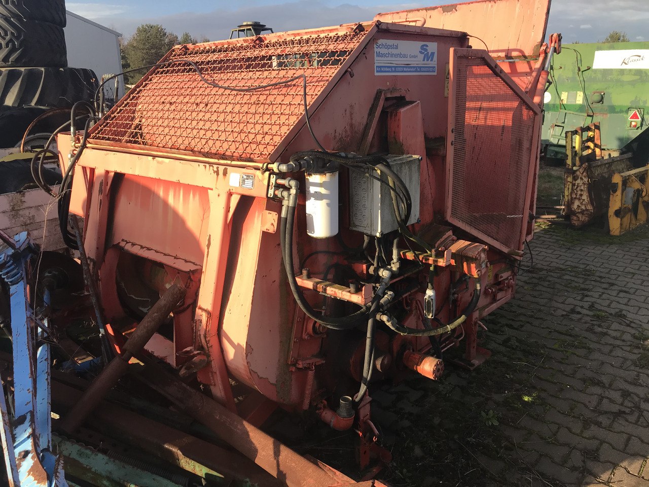 Strohhäcksler Hand-made SCHOPSTAL MASCHINEN SM: das Bild 17