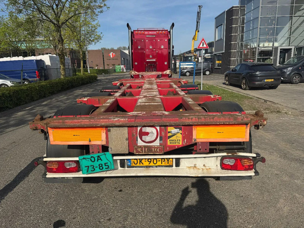 D-TEC FT-43-03V MULTI CHASSIS 20FT 40FT 45FT - Container/ Wechselfahrgestell Auflieger: das Bild 3 D-TEC FT-43-03V MULTI CHASSIS 20FT 40FT 45FT - Container/ Wechselfahrgestell Auflieger: das Bild 3