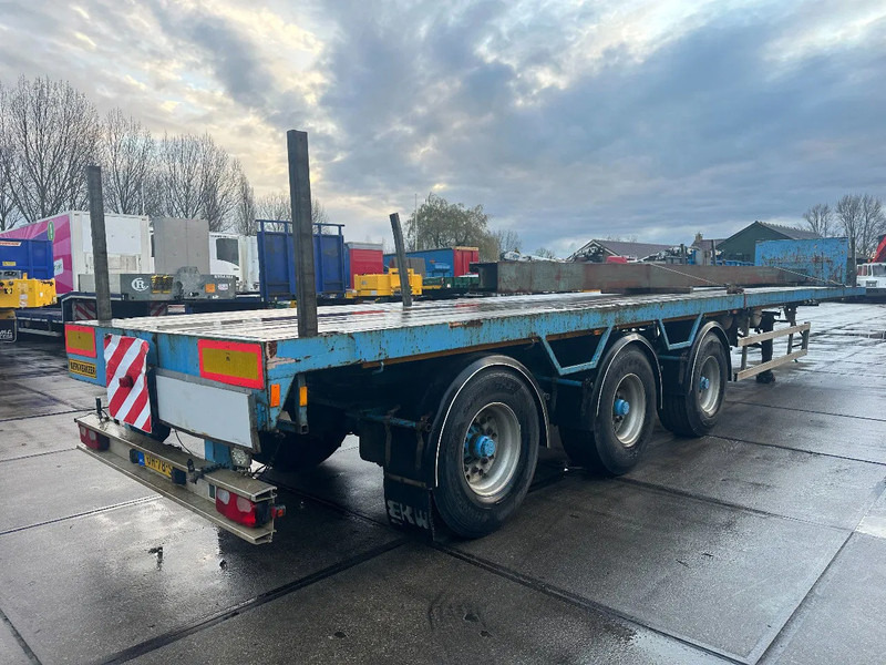 EKW 3 AXLE STEERING, DUBBLE EXTENDABLE TILL 30 METER - Pritschenauflieger/ Plattformauflieger: das Bild 4 EKW 3 AXLE STEERING, DUBBLE EXTENDABLE TILL 30 METER - Pritschenauflieger/ Plattformauflieger: das Bild 4
