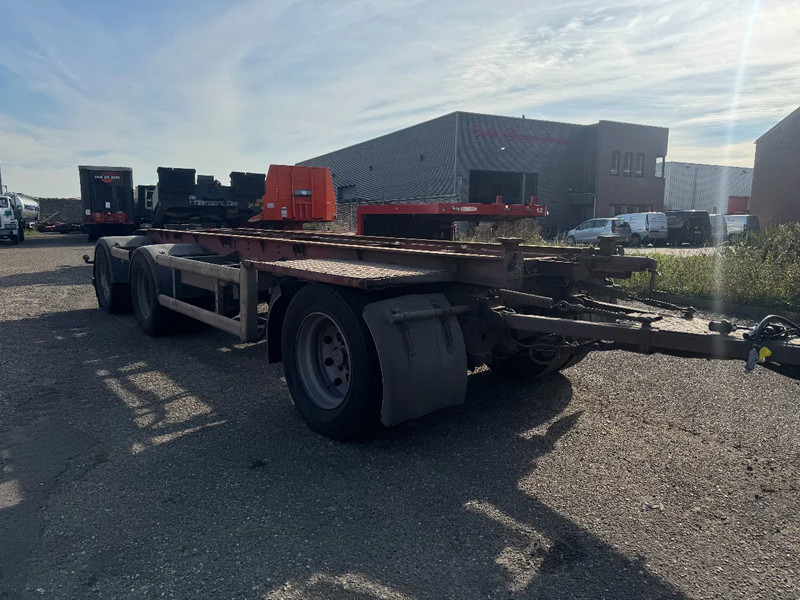 Floor FLA 3-101 3X BPW AXLE APK TÜV TILL 06-2026 - Container/ Wechselfahrgestell Anhänger: das Bild 4 Floor FLA 3-101 3X BPW AXLE APK TÜV TILL 06-2026 - Container/ Wechselfahrgestell Anhänger: das Bild 4