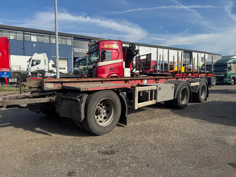 Floor FLA 3-101 3X BPW AXLE APK TÜV TILL 06-2026 - Container/ Wechselfahrgestell Anhänger: das Bild 1 Floor FLA 3-101 3X BPW AXLE APK TÜV TILL 06-2026 - Container/ Wechselfahrgestell Anhänger: das Bild 1