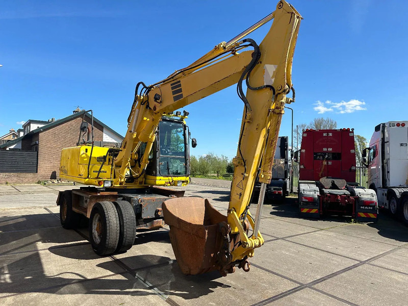 Komatsu PW150ES-6K CE - Mobilbagger: das Bild 4 Komatsu PW150ES-6K CE - Mobilbagger: das Bild 4