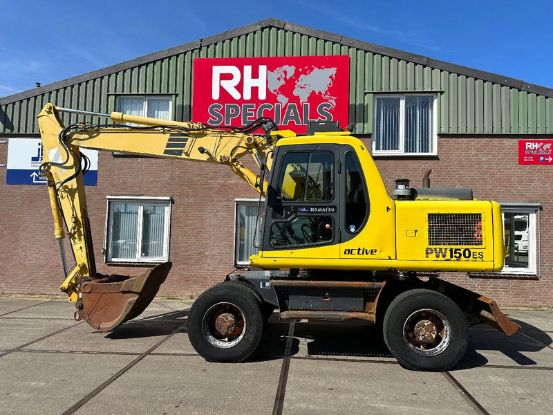 Komatsu PW150ES-6K CE - Mobilbagger: das Bild 1 Komatsu PW150ES-6K CE - Mobilbagger: das Bild 1