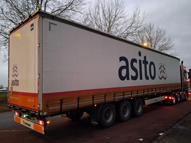 Krone SD - 3 AXLE + ALU BORDEN + SLIDING ROOF - Planenauflieger: das Bild 3 Krone SD - 3 AXLE + ALU BORDEN + SLIDING ROOF - Planenauflieger: das Bild 3