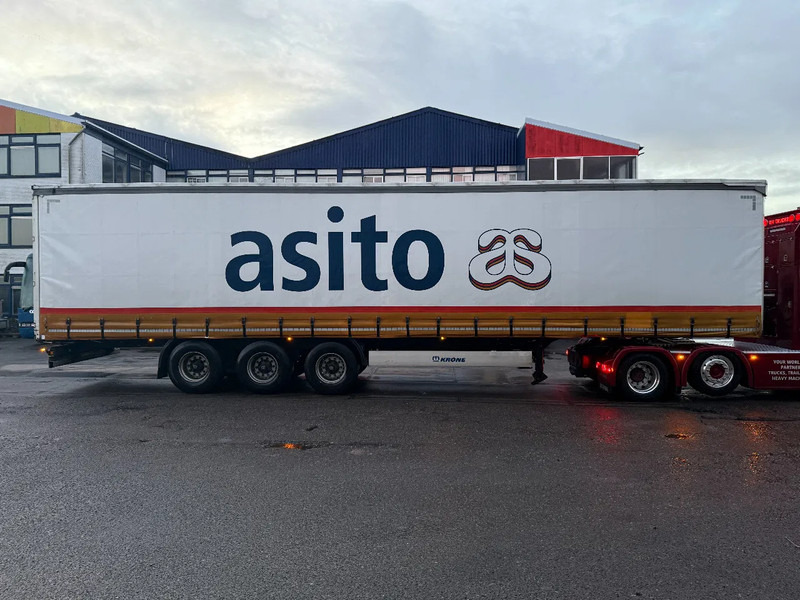 Krone WITH ALUMINIUM SIDEBOARDS, BPW AXLES, SLIDING ROOF - Planenauflieger: das Bild 2 Krone WITH ALUMINIUM SIDEBOARDS, BPW AXLES, SLIDING ROOF - Planenauflieger: das Bild 2