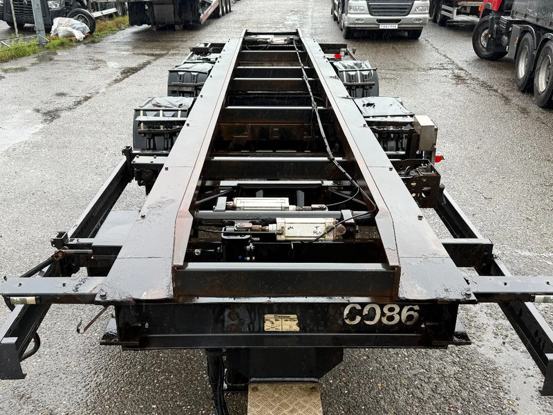 Krone ZZF 18 + DHOLLANDIA LIFT 2.000 KG - Container/ Wechselfahrgestell Anhänger: das Bild 2 Krone ZZF 18 + DHOLLANDIA LIFT 2.000 KG - Container/ Wechselfahrgestell Anhänger: das Bild 2