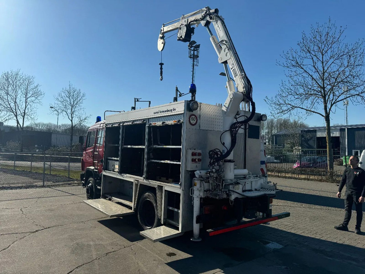 Mercedes-Benz 1117 4X2 FIRE TRUCK HIAB 050A ONLY 105787 KM - LKW, Autokran: das Bild 4 Mercedes-Benz 1117 4X2 FIRE TRUCK HIAB 050A ONLY 105787 KM - LKW, Autokran: das Bild 4