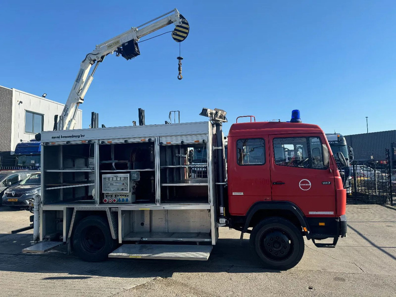 Mercedes-Benz 1117 4X2 FIRE TRUCK HIAB 050A ONLY 105787 KM - LKW, Autokran: das Bild 3 Mercedes-Benz 1117 4X2 FIRE TRUCK HIAB 050A ONLY 105787 KM - LKW, Autokran: das Bild 3