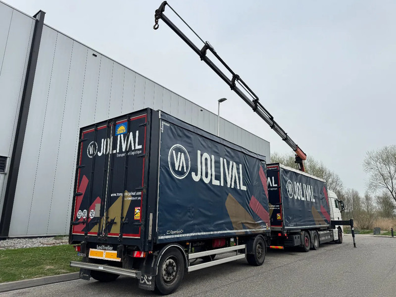 MAN TGX 26.480 6X2 - EURO 6 + PALFINGER PK20002 + REMOTE + LECITRAILER HANGER - Plane LKW, Autokran: das Bild 2 MAN TGX 26.480 6X2 - EURO 6 + PALFINGER PK20002 + REMOTE + LECITRAILER HANGER - Plane LKW, Autokran: das Bild 2