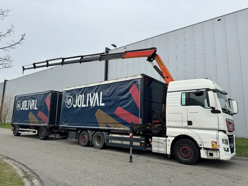 MAN TGX 26.480 6X2 - EURO 6 + PALFINGER PK20002 + REMOTE + LECITRAILER HANGER - Plane LKW, Autokran: das Bild 5 MAN TGX 26.480 6X2 - EURO 6 + PALFINGER PK20002 + REMOTE + LECITRAILER HANGER - Plane LKW, Autokran: das Bild 5