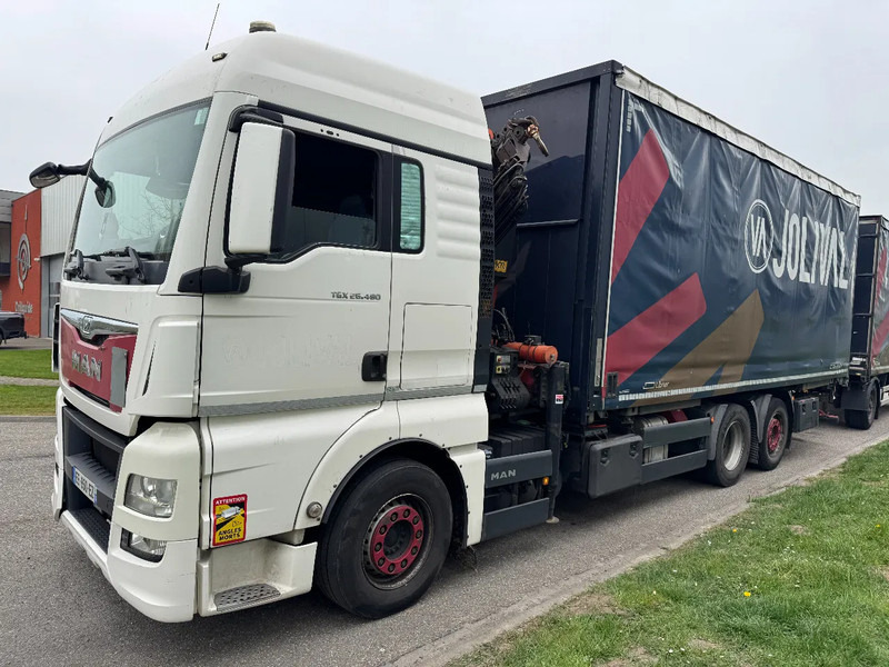MAN TGX 26.480 6X2 - EURO 6 + PALFINGER PK20002 + REMOTE + LIFTING AXLE - Autokran: das Bild 4 MAN TGX 26.480 6X2 - EURO 6 + PALFINGER PK20002 + REMOTE + LIFTING AXLE - Autokran: das Bild 4