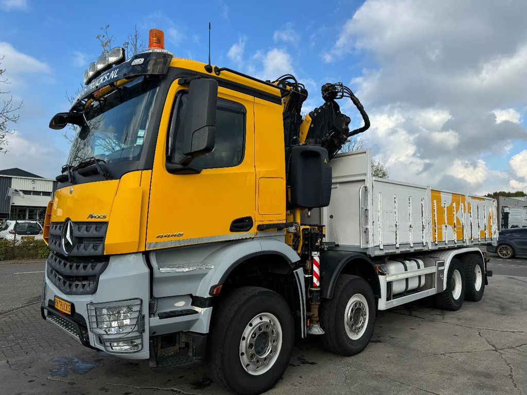 Pritsche LKW, Autokran Mercedes-Benz Actros 4448 - 8X4 + EURO 6 + FASSI F315 + REMOTE: das Bild 14