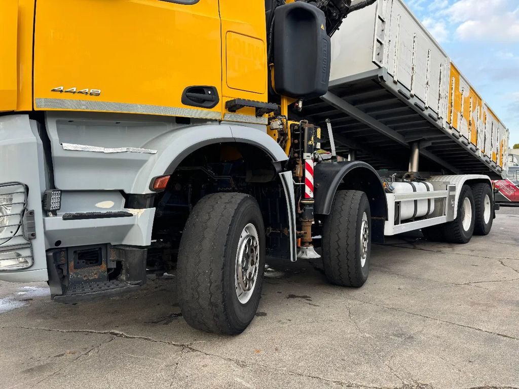 Pritsche LKW, Autokran Mercedes-Benz Actros 4448 - 8X4 + EURO 6 + FASSI F315 + REMOTE: das Bild 15