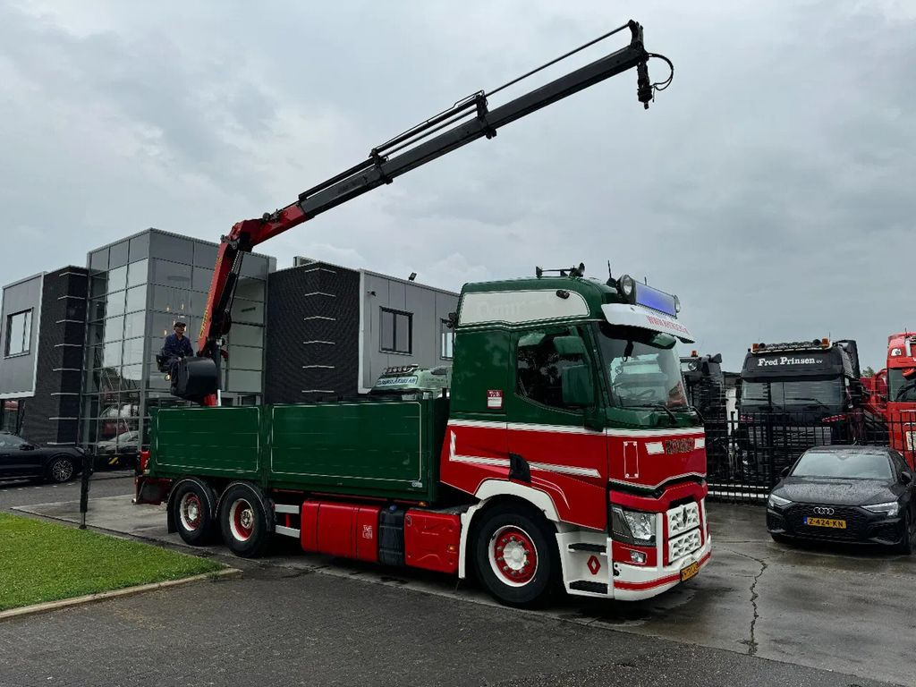 Renault T HIGH 520 6X2 EURO 6 + PALFINGER PK16002 ROTOR - Pritsche LKW, Autokran: das Bild 1 Renault T HIGH 520 6X2 EURO 6 + PALFINGER PK16002 ROTOR - Pritsche LKW, Autokran: das Bild 1