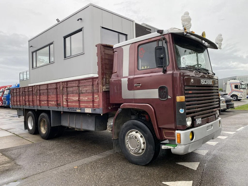 Scania LB141 V8 141 V8 - 6X2 - BOX 7,35 METER - Pritsche LKW: das Bild 3 Scania LB141 V8 141 V8 - 6X2 - BOX 7,35 METER - Pritsche LKW: das Bild 3