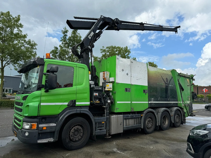 Scania P360 8X2 - HIAB 211BW-3 + FAUN VARIOPRESS - ONLY 198.135 KM - Müllwagen: das Bild 1 Scania P360 8X2 - HIAB 211BW-3 + FAUN VARIOPRESS - ONLY 198.135 KM - Müllwagen: das Bild 1