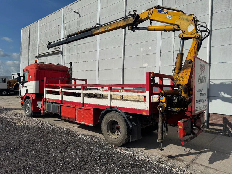 Scania P94-310 4X2 EURO 2 COPMA 1530 FULL STEEL - Autokran: das Bild 4 Scania P94-310 4X2 EURO 2 COPMA 1530 FULL STEEL - Autokran: das Bild 4