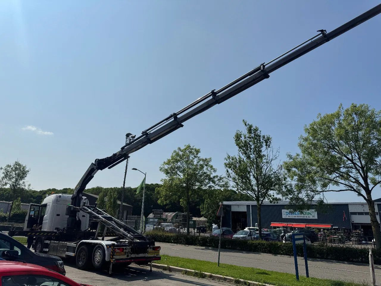Scania R450 6X2 - EURO 6 + PALFINGER PK 32002-SH + REMO - Abrollkipper, Autokran: das Bild 5 Scania R450 6X2 - EURO 6 + PALFINGER PK 32002-SH + REMO - Abrollkipper, Autokran: das Bild 5