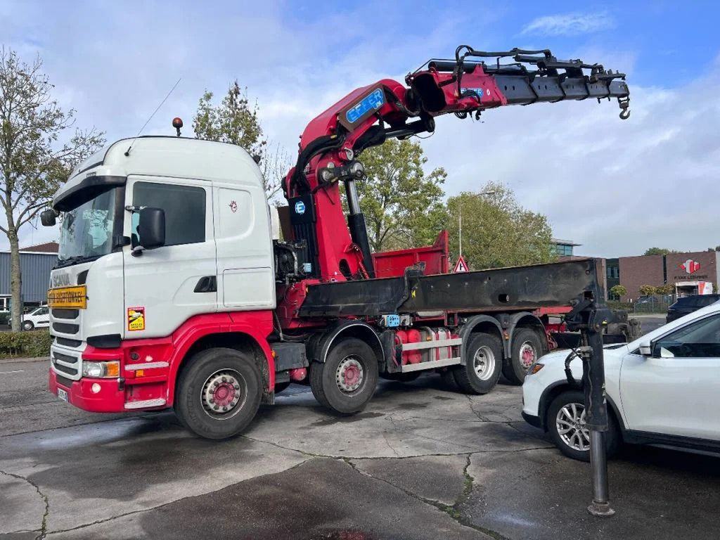Scania R490 8X2 EURO 6 + EFFER 1750/4S + REMOTE - Autokran, Pritsche LKW: das Bild 3 Scania R490 8X2 EURO 6 + EFFER 1750/4S + REMOTE - Autokran, Pritsche LKW: das Bild 3