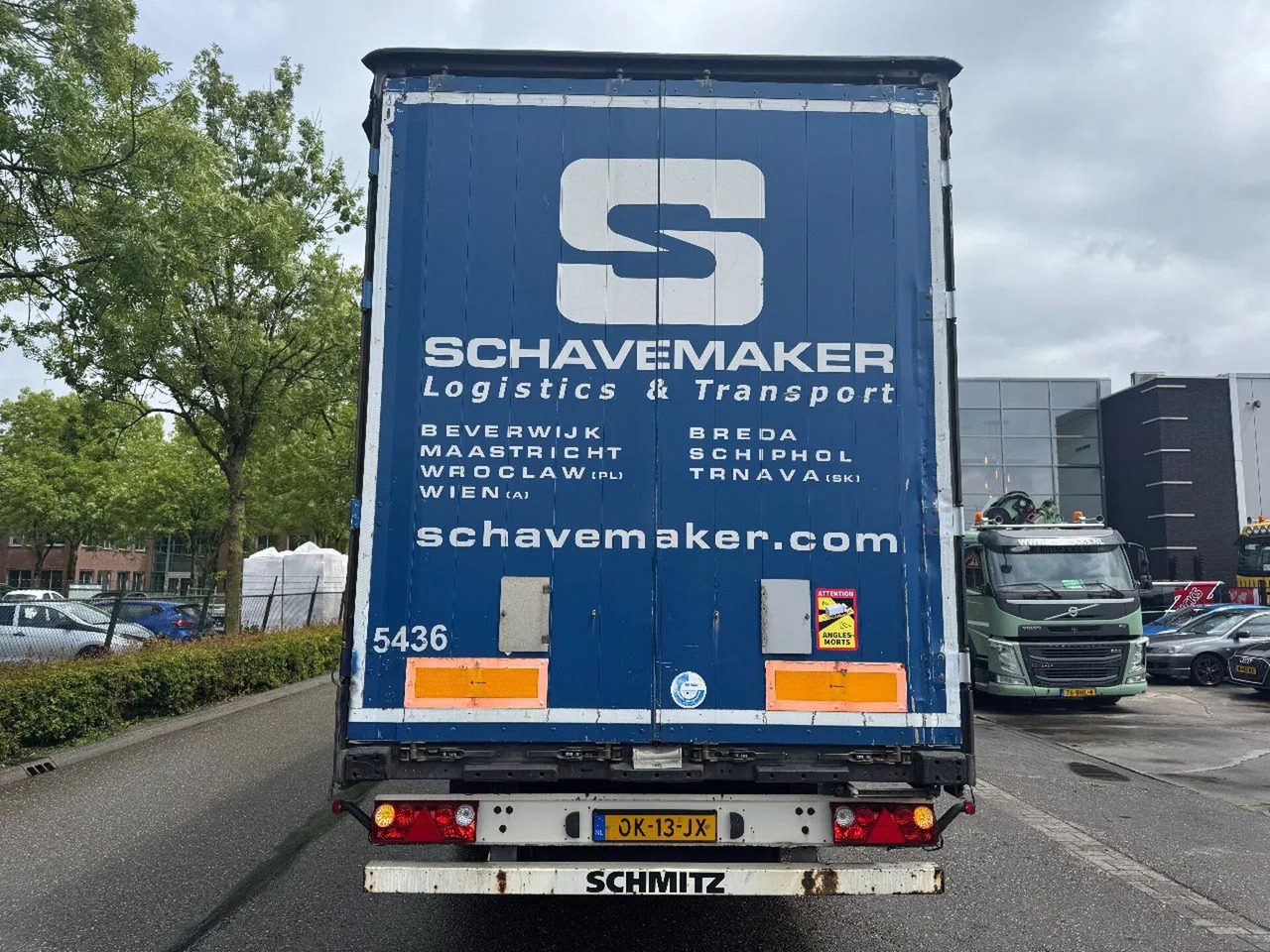 Schmitz Cargobull SCS 24/L - 3 AXLE MEGA SAF + SLIDING ROOF - Planenauflieger: das Bild 3 Schmitz Cargobull SCS 24/L - 3 AXLE MEGA SAF + SLIDING ROOF - Planenauflieger: das Bild 3