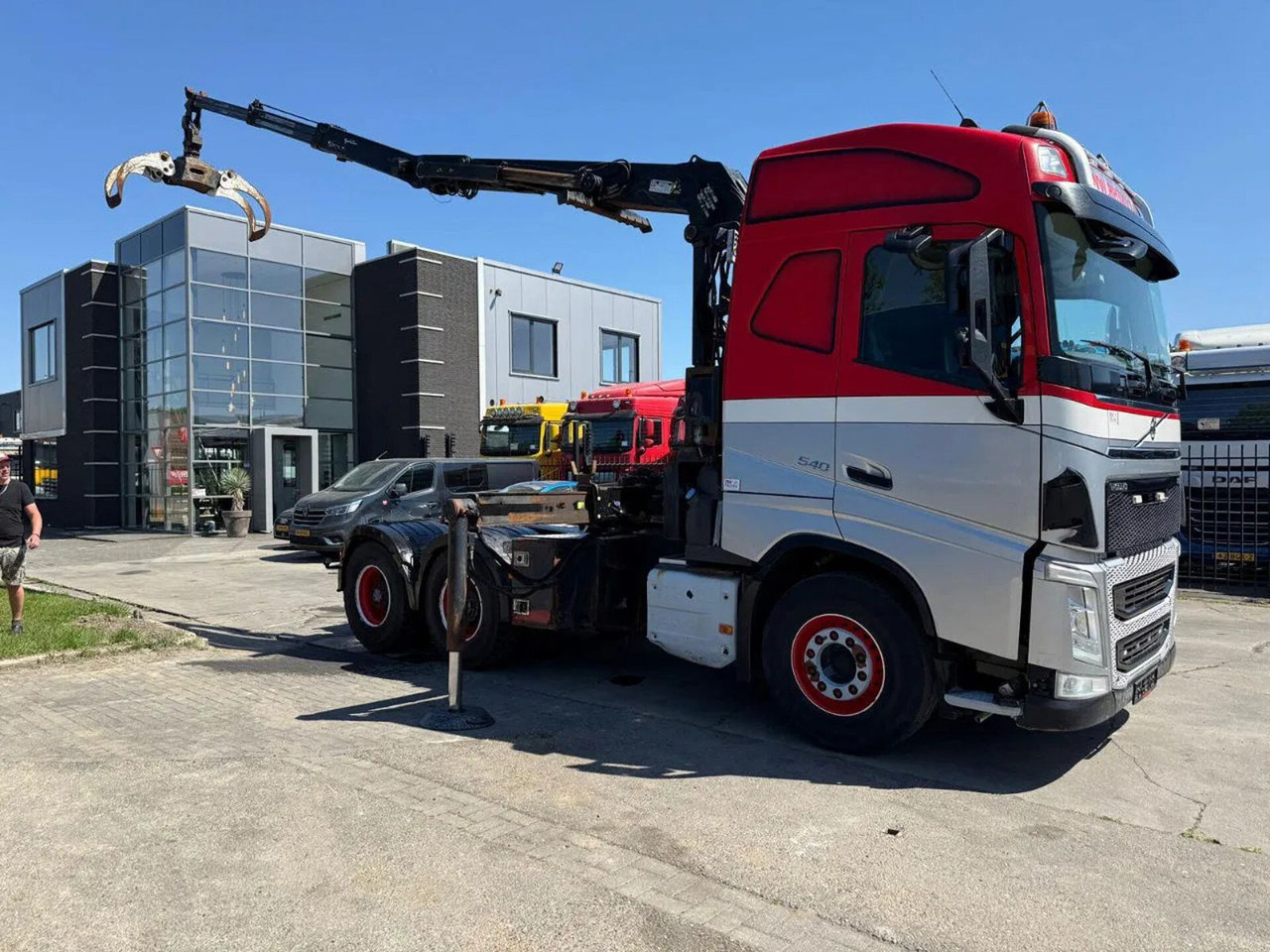 Volvo FH 540 6X4 - EURO 6 + PALFINGER EPSILON S260Z96 - Autokran: das Bild 1 Volvo FH 540 6X4 - EURO 6 + PALFINGER EPSILON S260Z96 - Autokran: das Bild 1