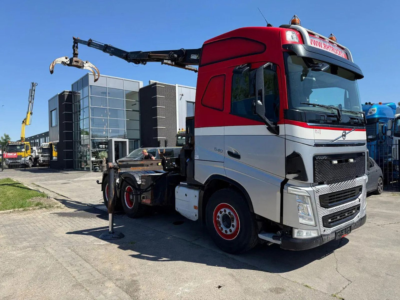 Volvo FH 540 6X4 - EURO 6 + PALFINGER EPSILON S260Z96 - Autokran: das Bild 3 Volvo FH 540 6X4 - EURO 6 + PALFINGER EPSILON S260Z96 - Autokran: das Bild 3