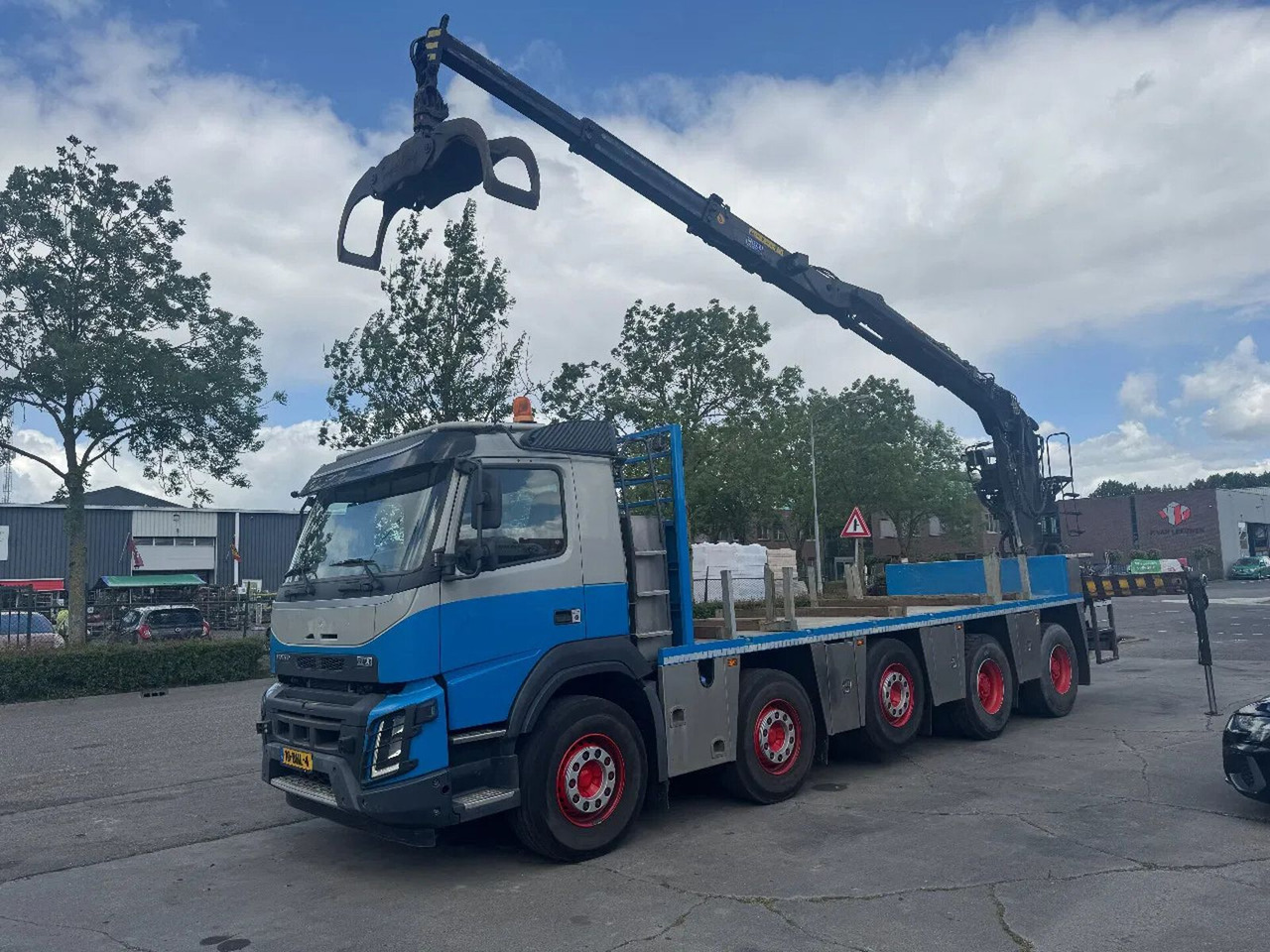 Volvo FMX 460 10X4 HIAB J2640ZT + HULTDINS GRIJPER HUB - Pritsche LKW, Autokran: das Bild 1 Volvo FMX 460 10X4 HIAB J2640ZT + HULTDINS GRIJPER HUB - Pritsche LKW, Autokran: das Bild 1