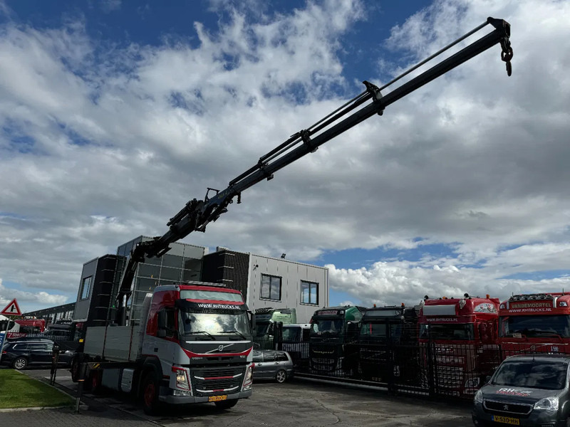 Volvo FMX 460 8X4 PALFINGER PK53002 + FLY JIP AN REMOTE CONTROLE, LAST AXEL STEERING - Pritsche LKW, Autokran: das Bild 4 Volvo FMX 460 8X4 PALFINGER PK53002 + FLY JIP AN REMOTE CONTROLE, LAST AXEL STEERING - Pritsche LKW, Autokran: das Bild 4