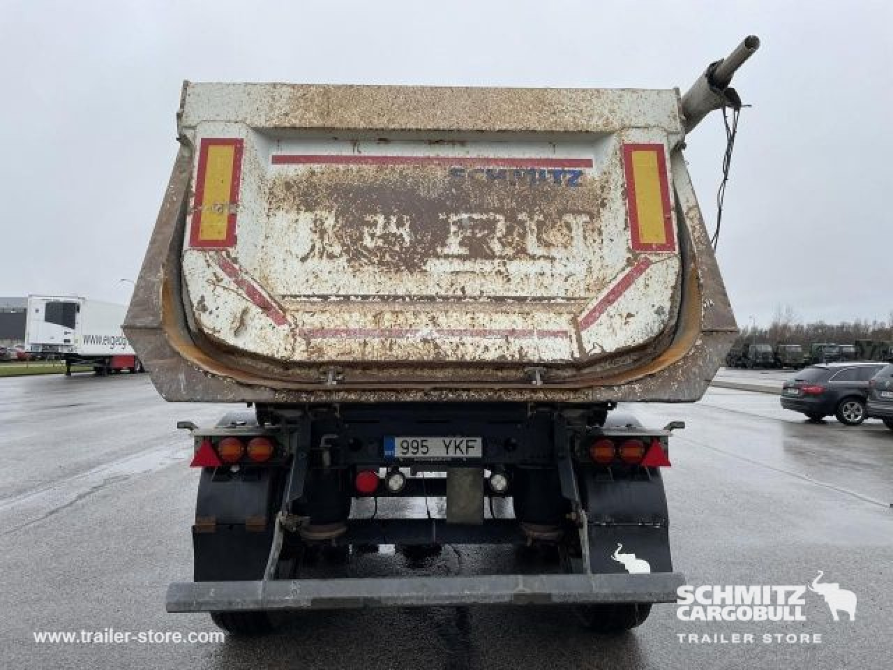 SCHMITZ Tipper Steel half pipe body 24m³ - Kipper Auflieger: das Bild 4 SCHMITZ Tipper Steel half pipe body 24m³ - Kipper Auflieger: das Bild 4