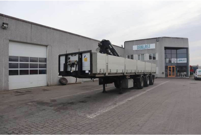 Van Hool Cranetrailer/Krantrailer/Kranauflieger - Pritschenauflieger/ Plattformauflieger: das Bild 1 Van Hool Cranetrailer/Krantrailer/Kranauflieger - Pritschenauflieger/ Plattformauflieger: das Bild 1