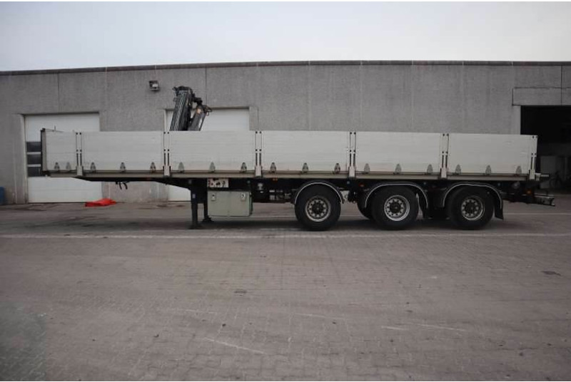 Van Hool Cranetrailer/Krantrailer/Kranauflieger - Pritschenauflieger/ Plattformauflieger: das Bild 5 Van Hool Cranetrailer/Krantrailer/Kranauflieger - Pritschenauflieger/ Plattformauflieger: das Bild 5