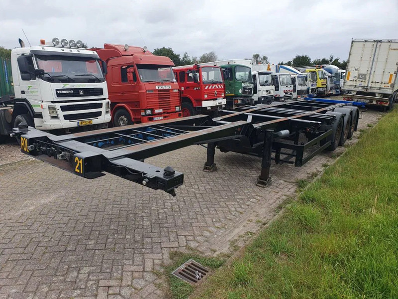 Schmitz Cargobull 45-40-2x20FT - Container/ Wechselfahrgestell Auflieger: das Bild 1 Schmitz Cargobull 45-40-2x20FT - Container/ Wechselfahrgestell Auflieger: das Bild 1