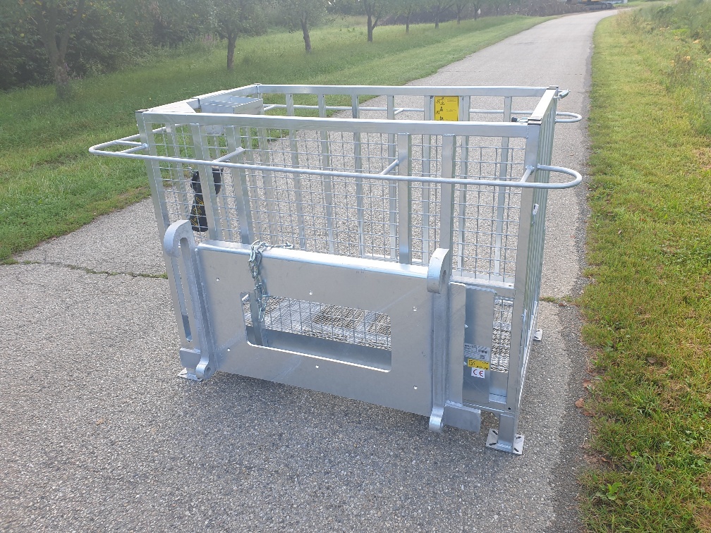 Work Platform galvanized - Anbauteil für Teleskoplader: das Bild 1 Work Platform galvanized - Anbauteil für Teleskoplader: das Bild 1