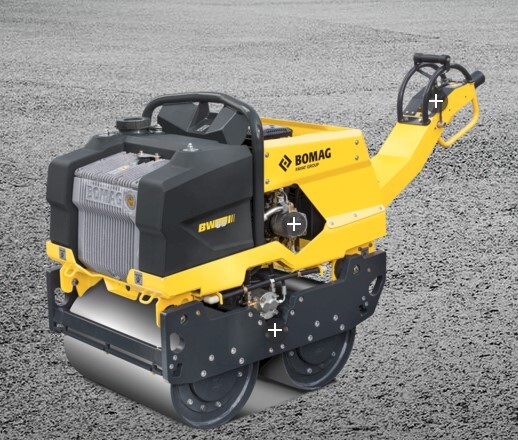 BOMAG BW 65 D - Rüttelplatte: das Bild 1 BOMAG BW 65 D - Rüttelplatte: das Bild 1