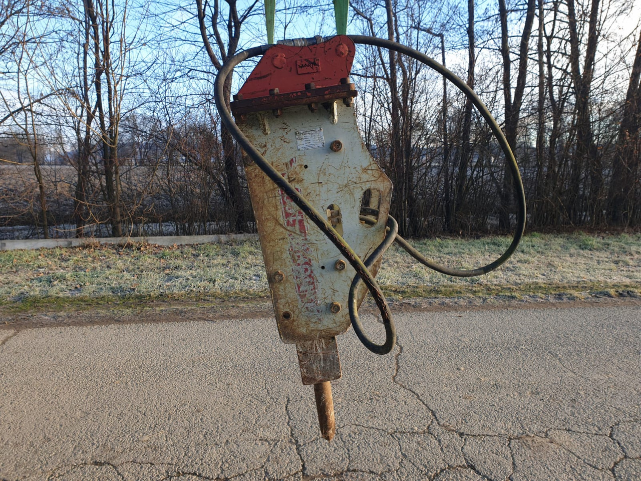 Huppi 102 - Hydraulikhammer für Minibagger: das Bild 2 Huppi 102 - Hydraulikhammer für Minibagger: das Bild 2