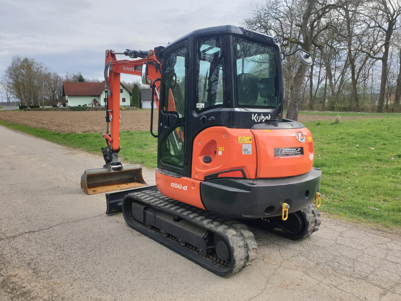 KUBOTA KX 042-4A - Minibagger: das Bild 5 KUBOTA KX 042-4A - Minibagger: das Bild 5