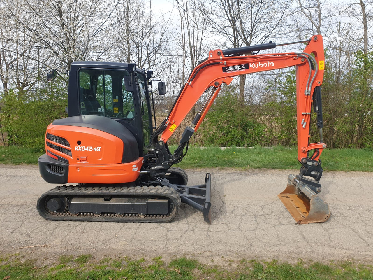 KUBOTA KX 042-4A - Minibagger: das Bild 2 KUBOTA KX 042-4A - Minibagger: das Bild 2