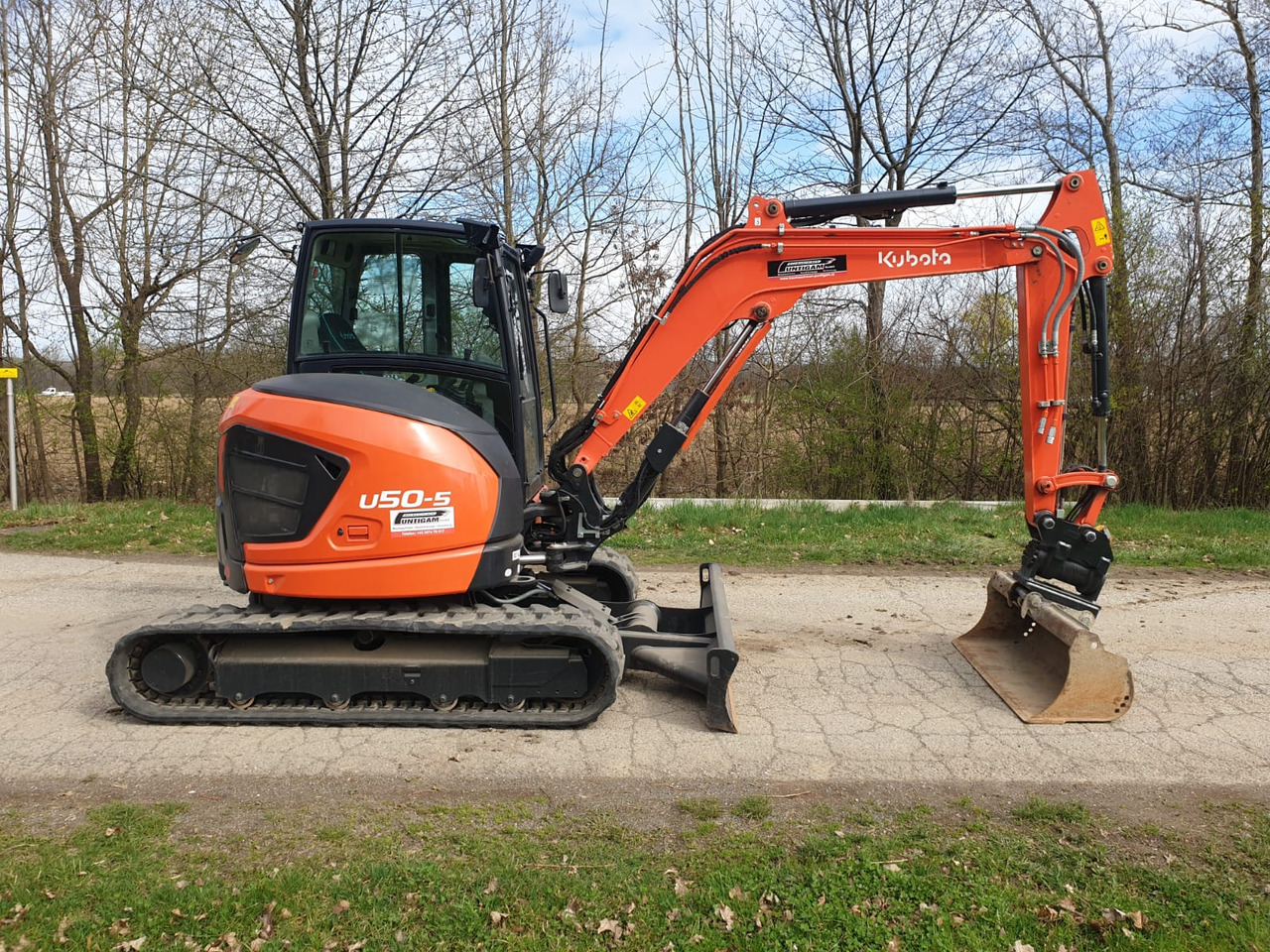 KUBOTA U 50-5 - Minibagger: das Bild 2 KUBOTA U 50-5 - Minibagger: das Bild 2