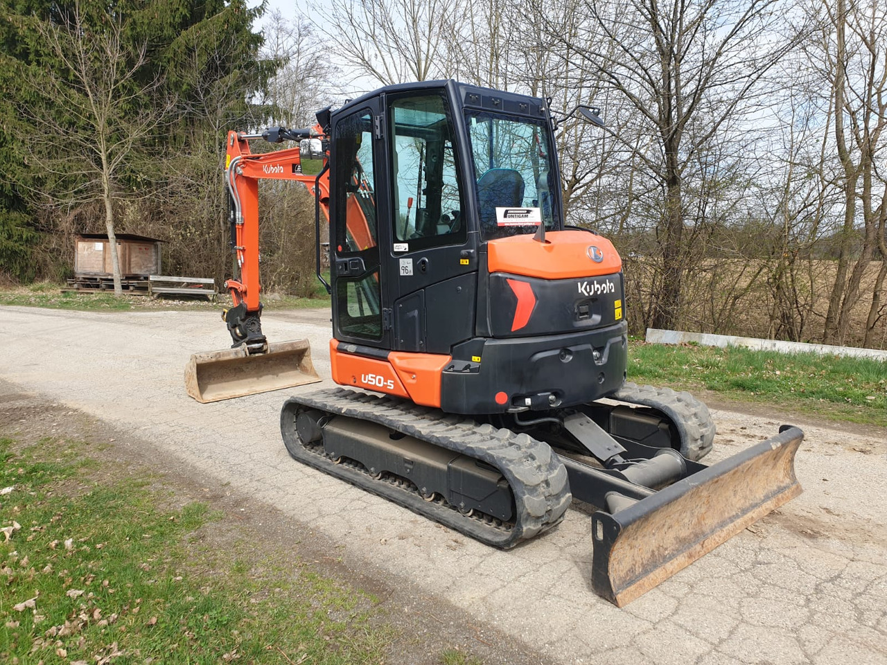 KUBOTA U 50-5 - Minibagger: das Bild 5 KUBOTA U 50-5 - Minibagger: das Bild 5
