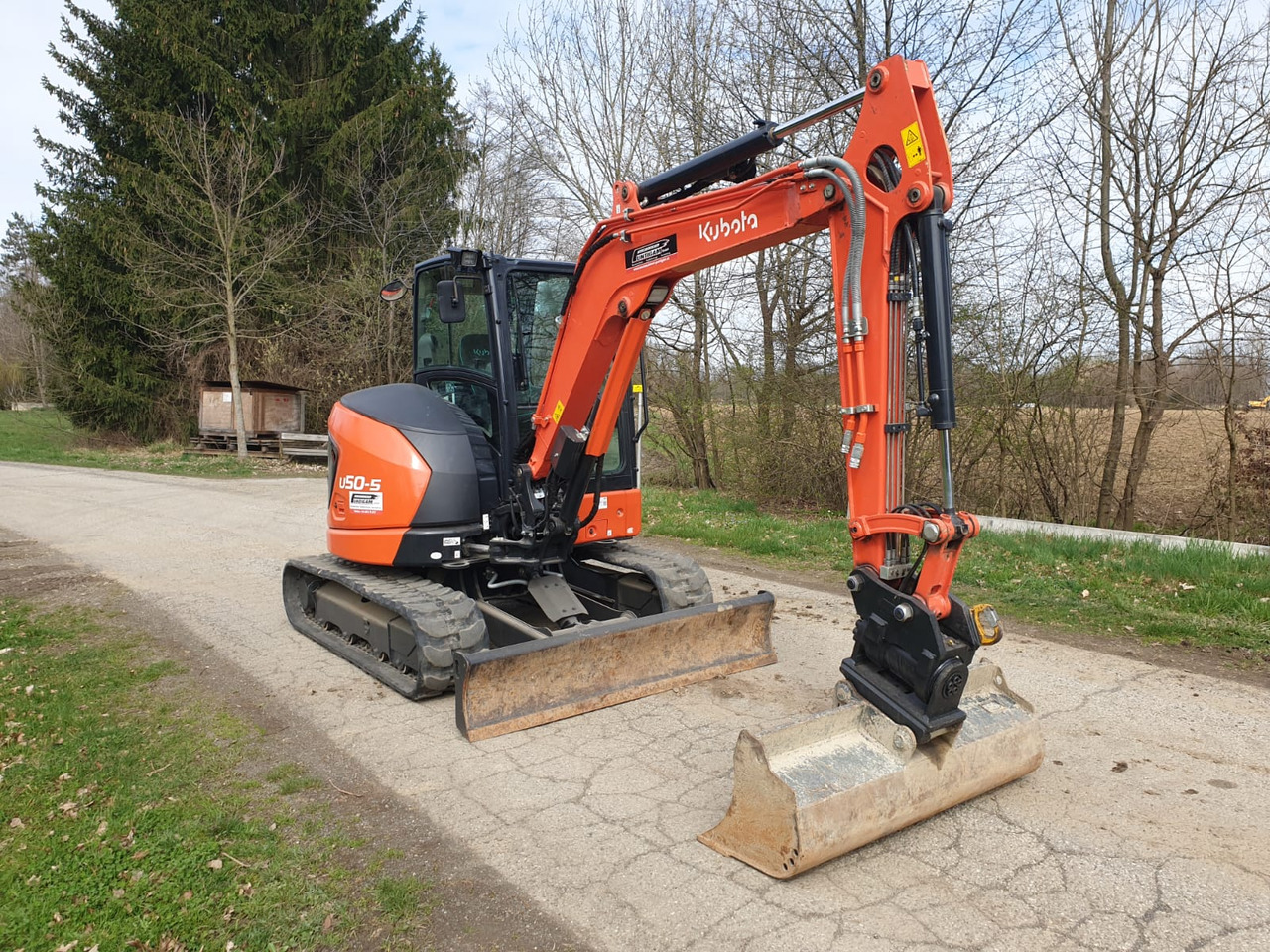 KUBOTA U 50-5 - Minibagger: das Bild 4 KUBOTA U 50-5 - Minibagger: das Bild 4