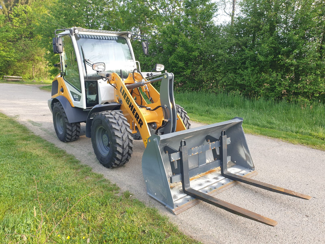 Liebherr L 504 C - Radlader: das Bild 5 Liebherr L 504 C - Radlader: das Bild 5