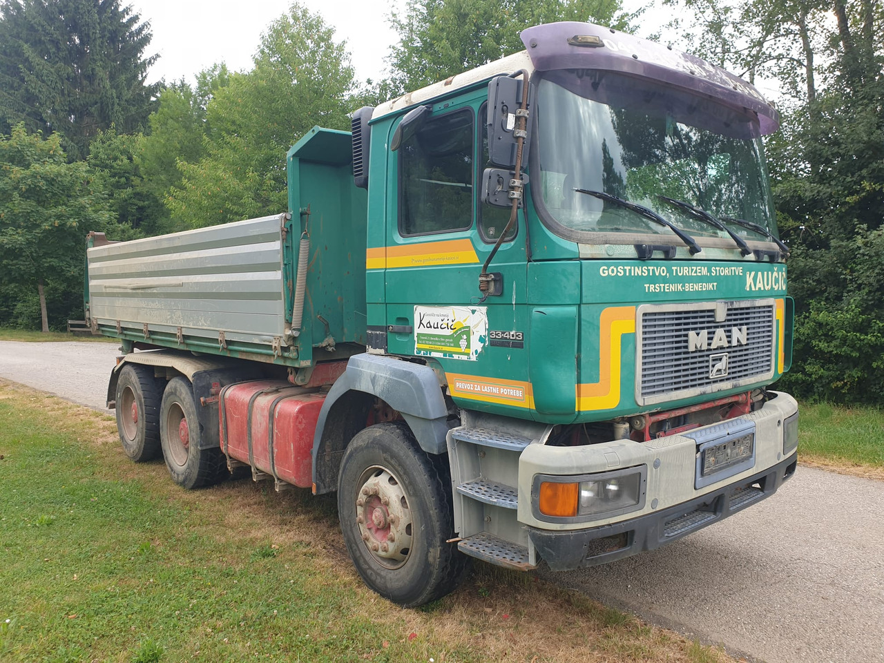 MAN 33.403 DFK - Kipper: das Bild 5 MAN 33.403 DFK - Kipper: das Bild 5