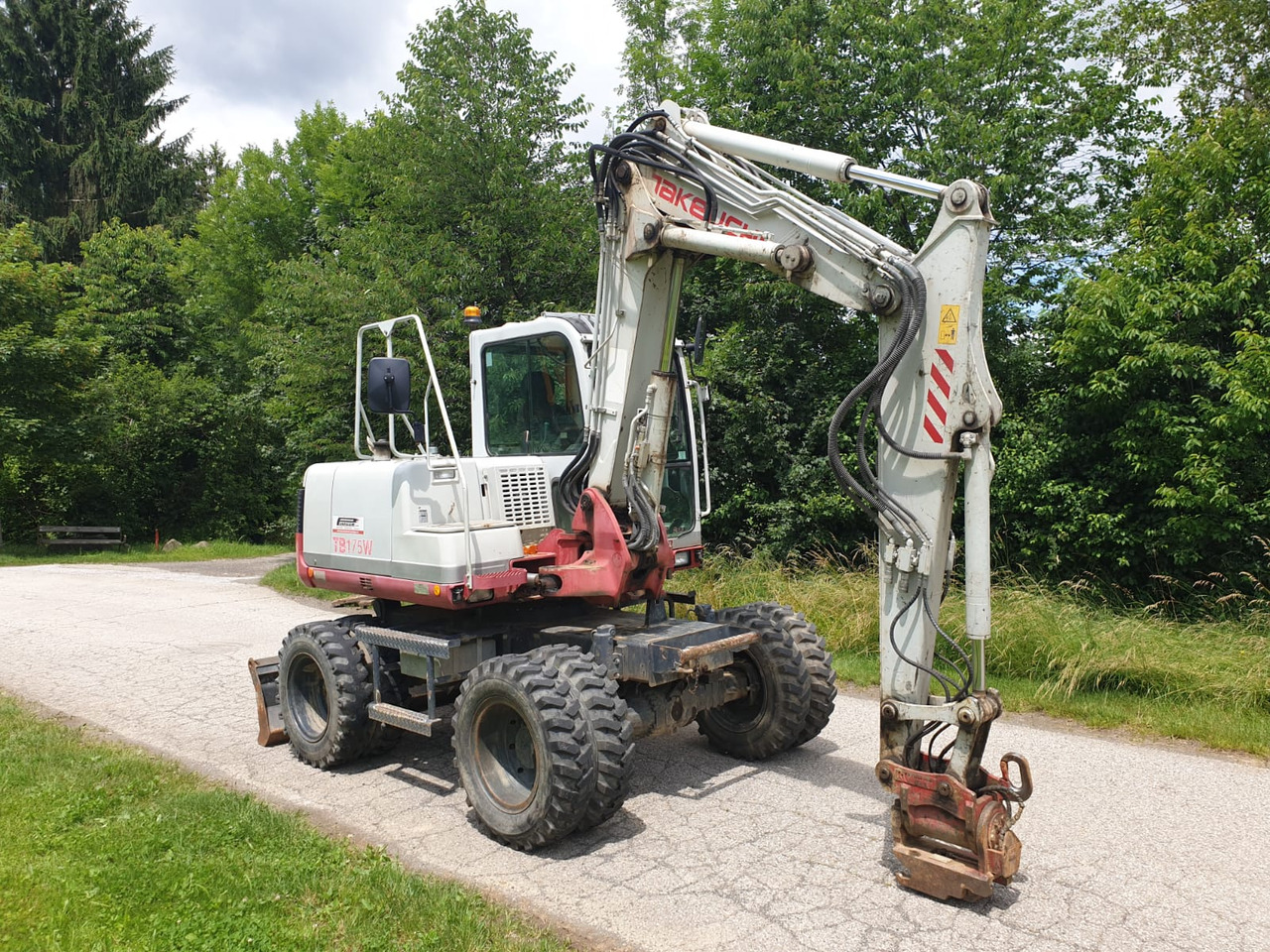 TAKEUCHI TB 175W - Mobilbagger: das Bild 4 TAKEUCHI TB 175W - Mobilbagger: das Bild 4