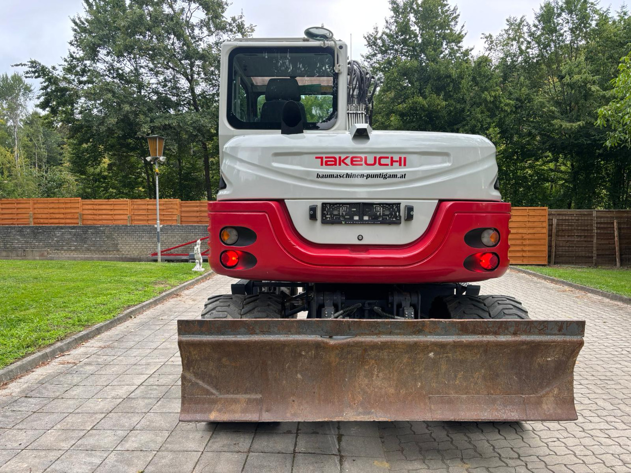 TAKEUCHI TB 295 W - Mobilbagger: das Bild 5 TAKEUCHI TB 295 W - Mobilbagger: das Bild 5