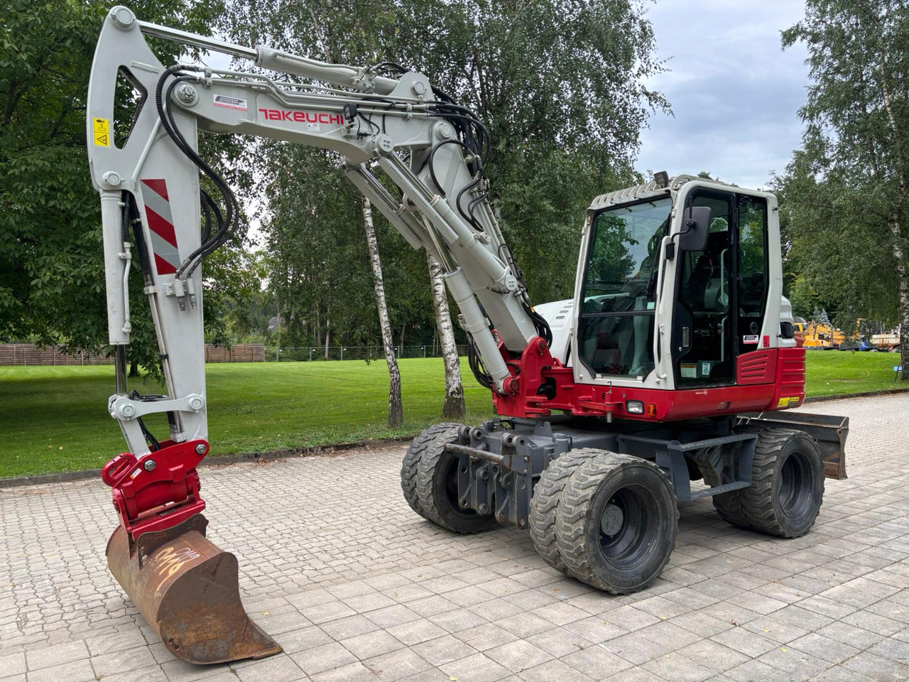 TAKEUCHI TB 295 W - Mobilbagger: das Bild 3 TAKEUCHI TB 295 W - Mobilbagger: das Bild 3