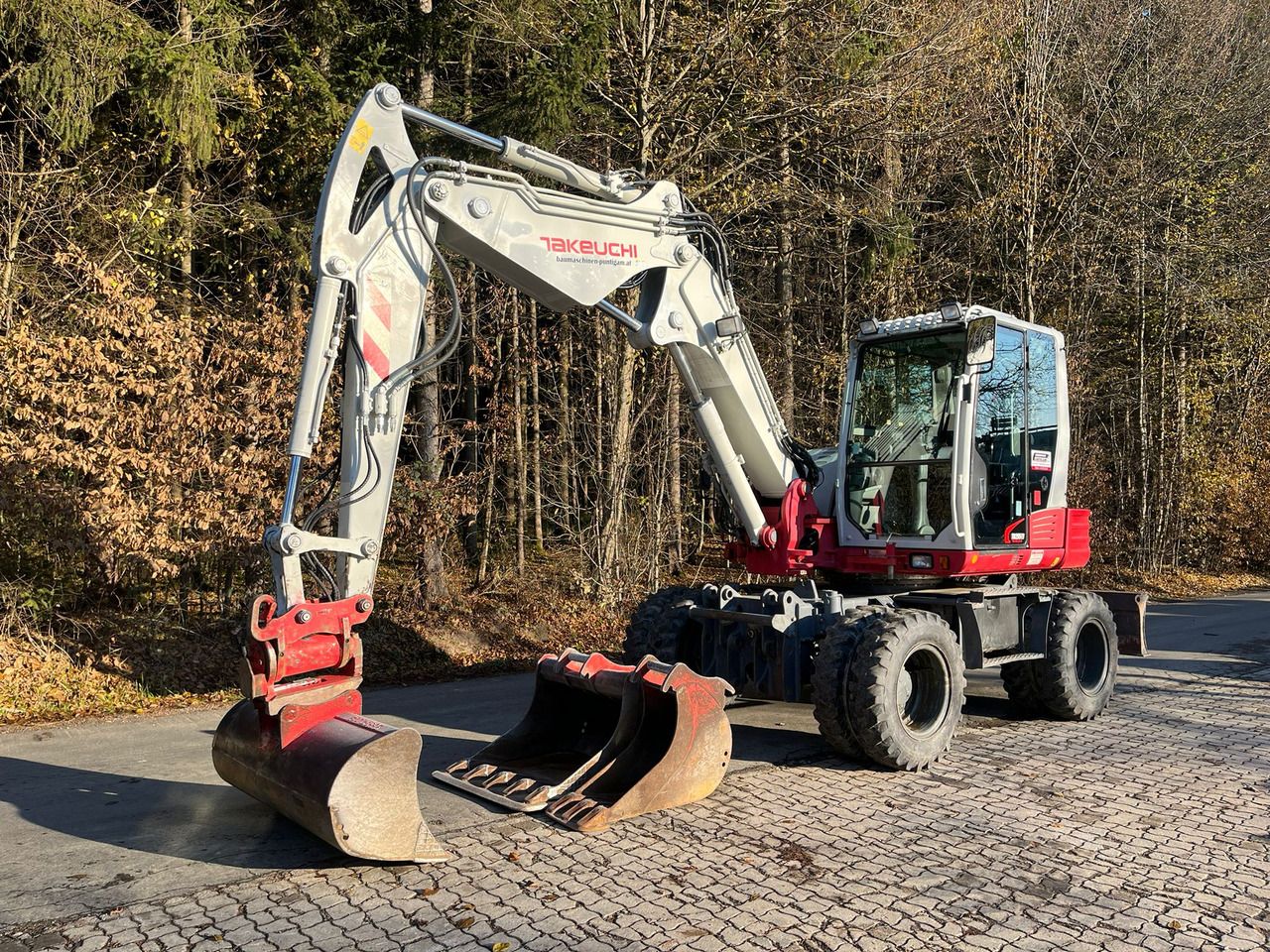 TAKEUCHI TB 295W - Mobilbagger: das Bild 3 TAKEUCHI TB 295W - Mobilbagger: das Bild 3